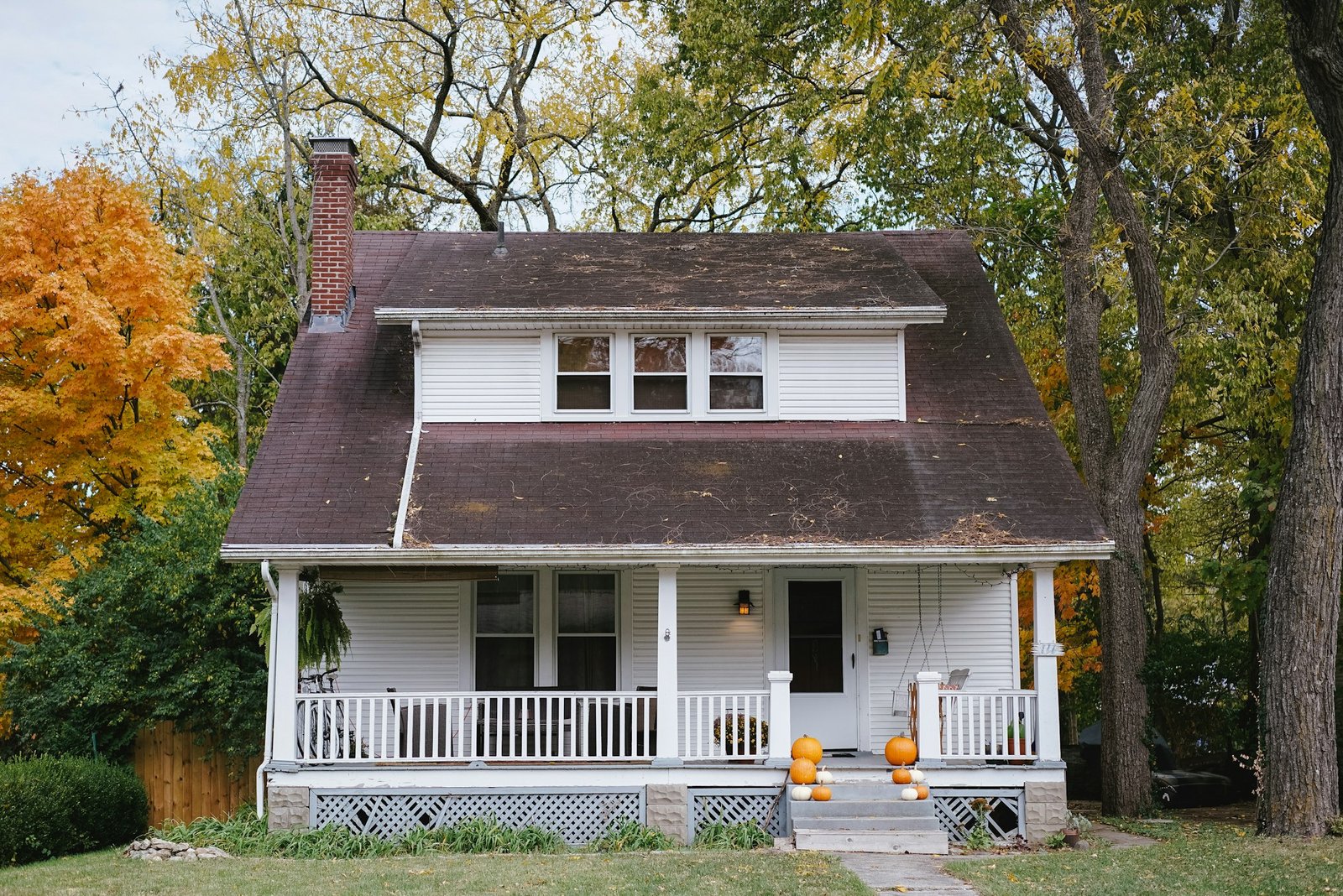 Older house with a front porch